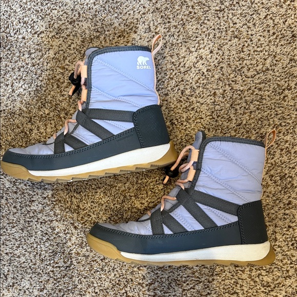 Sorel Kids Boots in Lavender, Gray and Pink. So Cute! - Picture 3 of 6